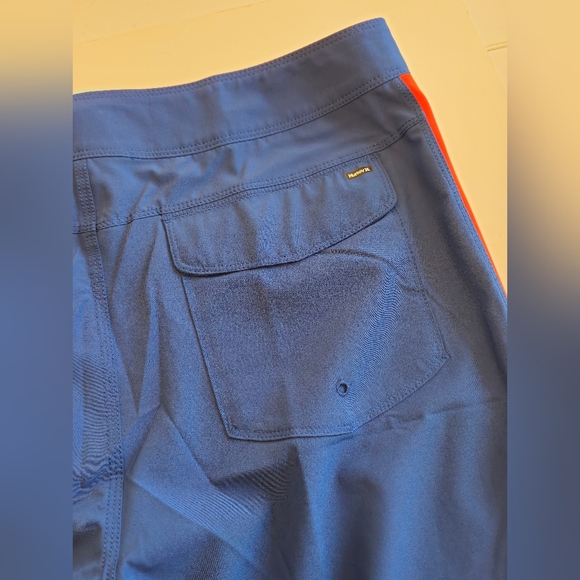 NWT Hurley Men's Swim Board Shorts Blue Red Size 34 - Picture 13 of 14